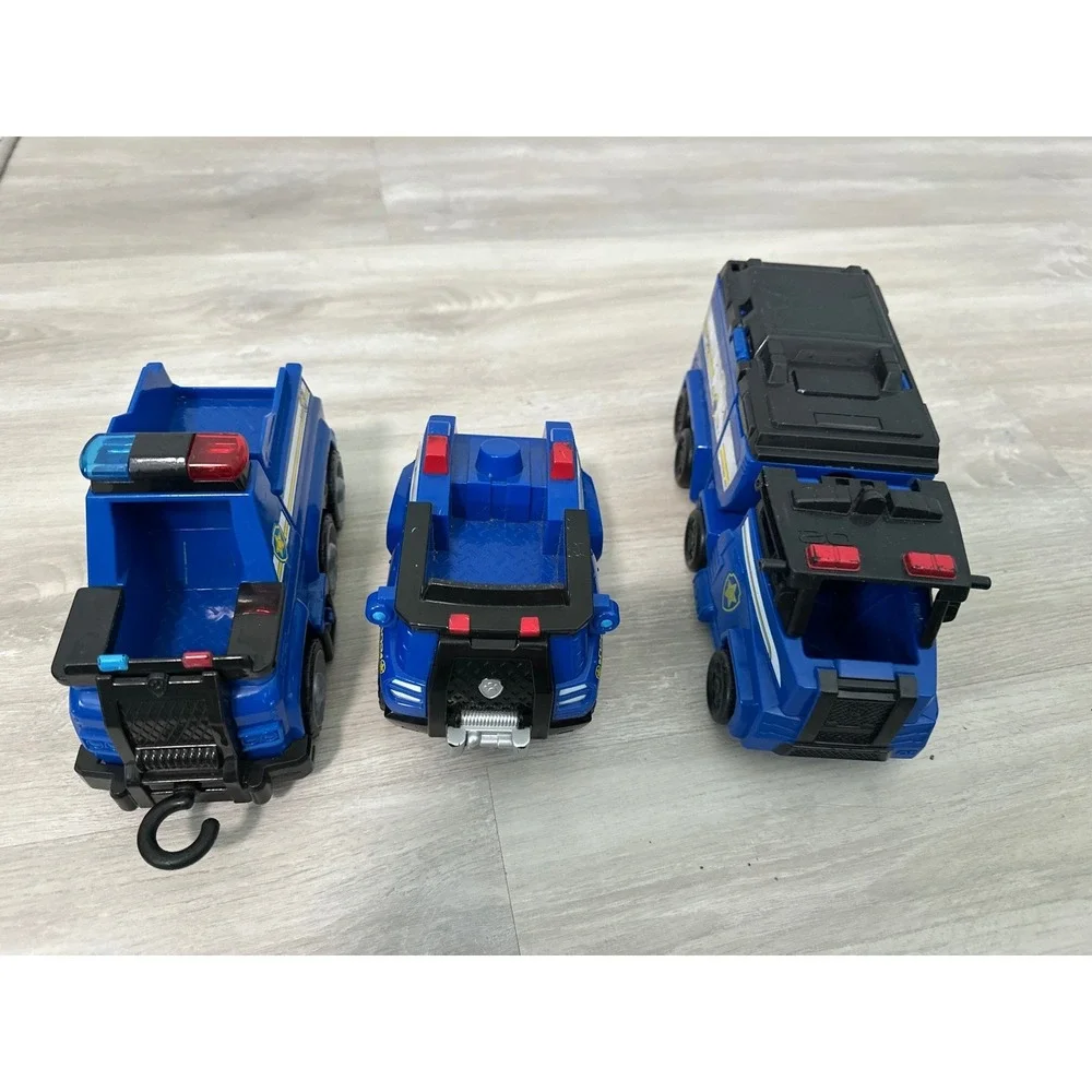 Paw Patrol Chase Police Cruiser Truck Vehicle Toy Lot of 3 Kids‎ Toys